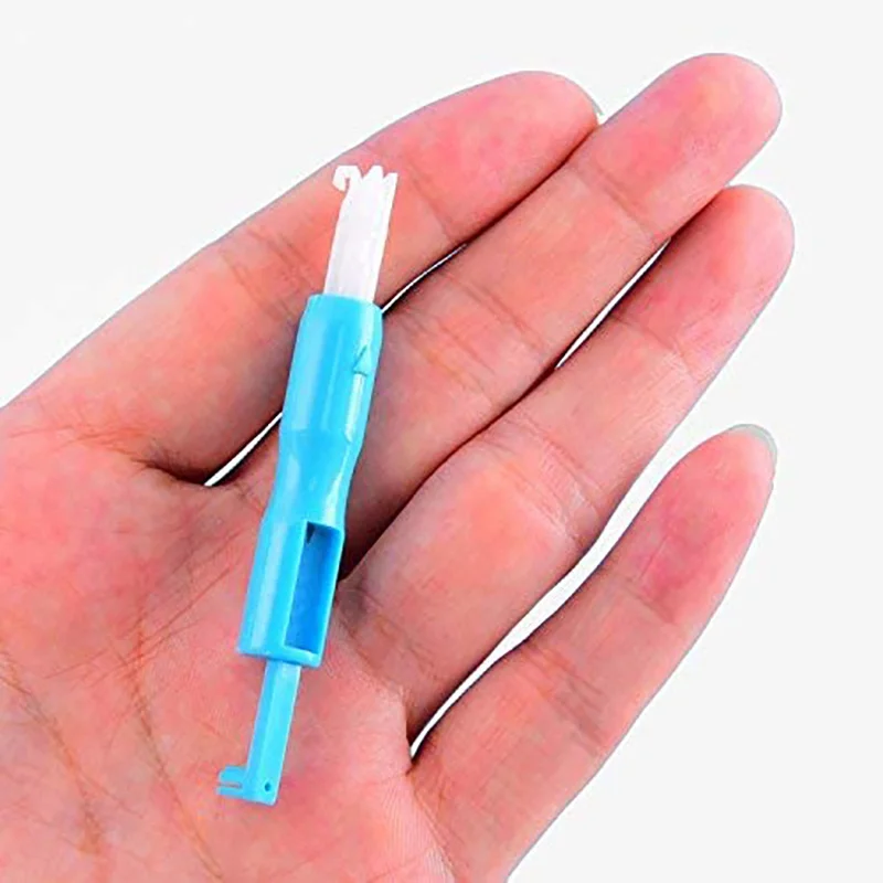 Enhebrador de agujas para máquina de coser, enhebrador automático de costura rápida, herramienta de inserción para máquina de coser, 1/3 Uds.
