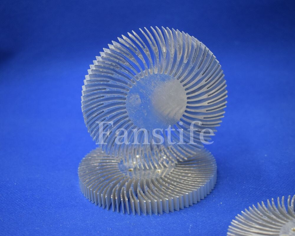 90mm Height-10mm High Power Led Radiator CREE Led 10W Aluminum Heatsink