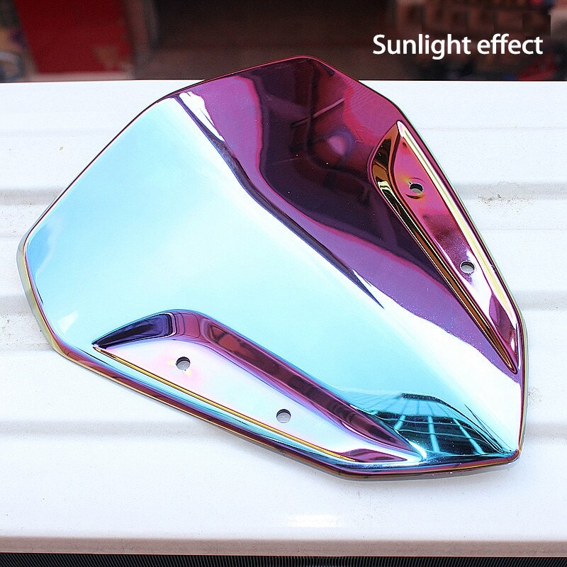 Motorfiets windscherm windscherm scooter accessoires voor yamaha aerox 155 nvx 155 regenboogkleur