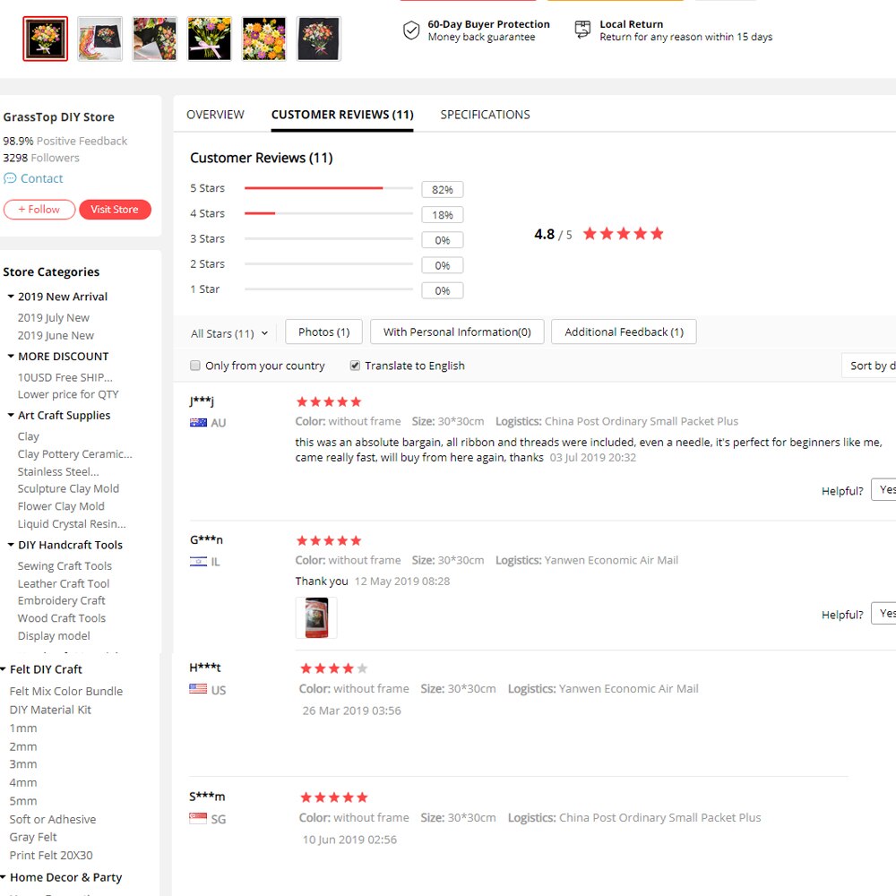 1 Pc Diy 3D Pastorale Lint Borduren Beginner Handwerken Bloem Bordado Broderie Borduurring Aguja Magica Para Bordar