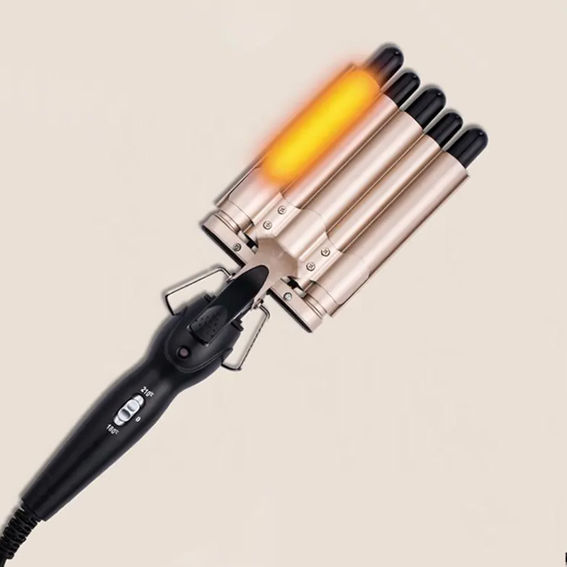 Hair Curler Auto Rotating Curler Microwave Heated LCD Display Hairs Wireless Electric Rollers Hair Curlers