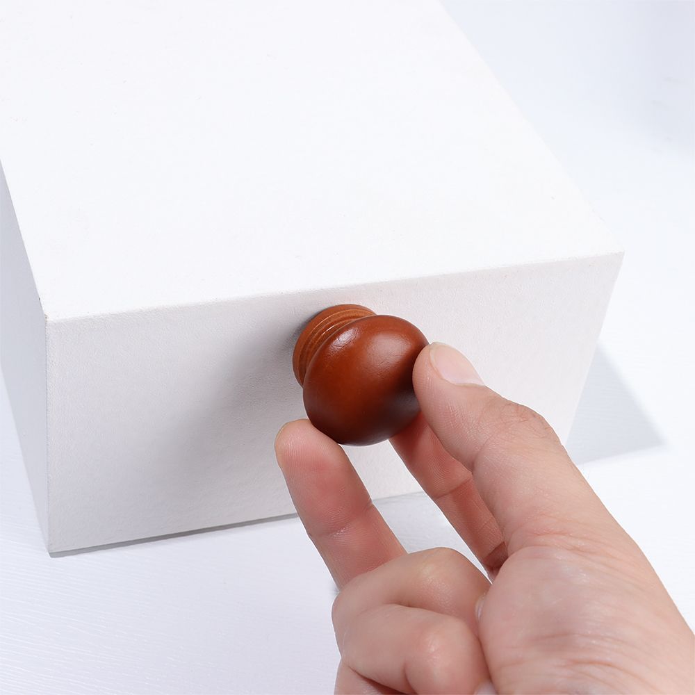 Boutons de tiroirs en bois naturel, 1 pièce, pour armoire de cuisine, armoire, commode, poignée de meubles avec vis