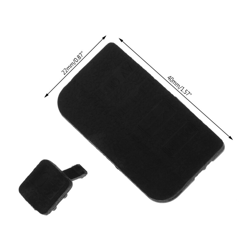 USB DC IN HDMI AV OUT Interface Terminal Rubber Cover Lid For Nikon D90 Part