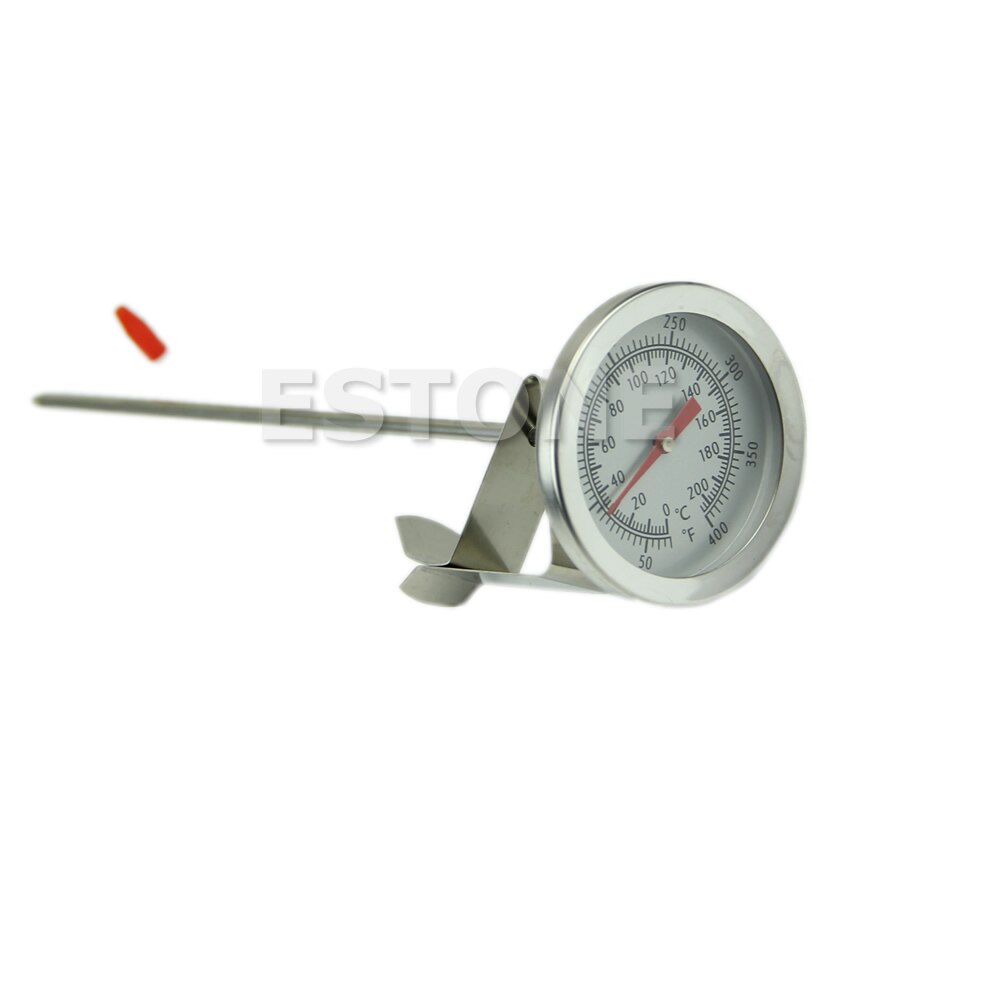 Stainless Steel Oven Cooking BBQ Probe Thermometer Food Meat Gauge 200°C