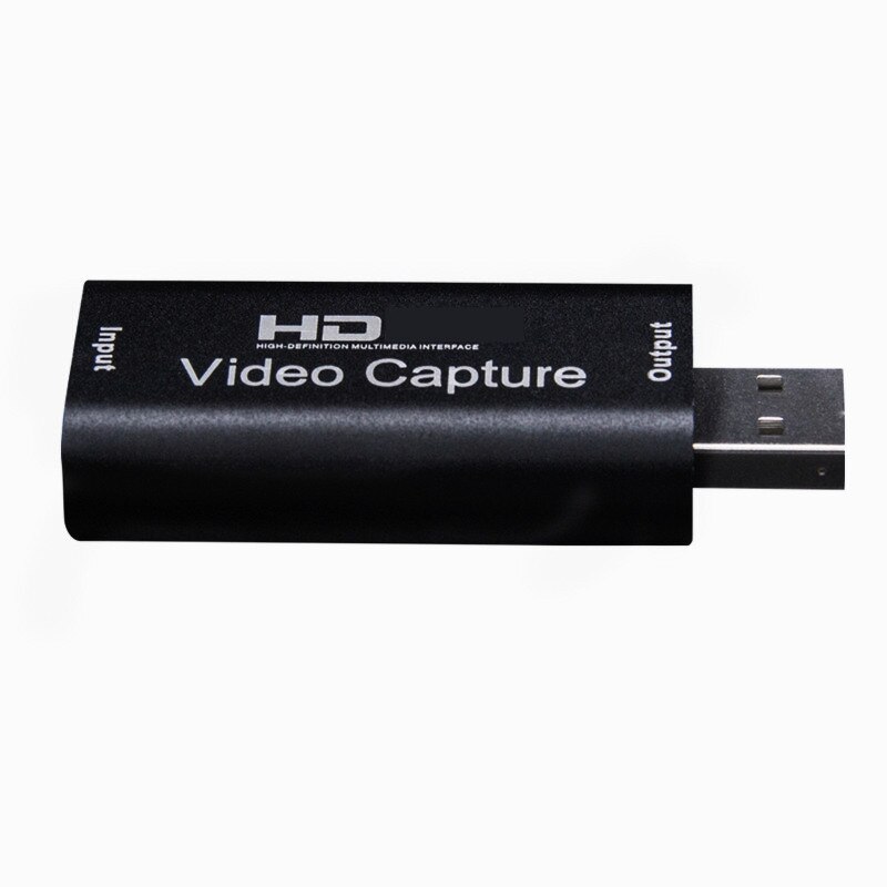 Capture Card USB2.0 HDMI-compatible Capture Card 4K Audio Video Capture Card Live Recording Box Support OBS