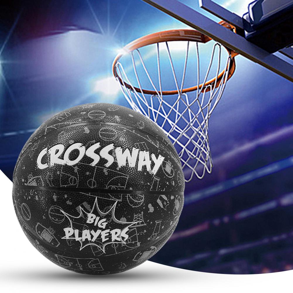 Basketball, hochwertig verarbeitet, 4 farben, outdoor-basketball mit kunstdruck, trainingsbasketball für mädchen, größe 5