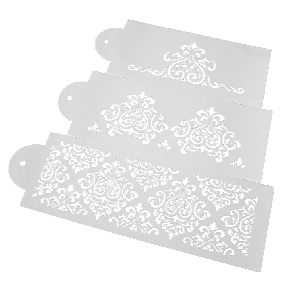 Kant bloem taart sjabloon gebak fondant decoratie zijmal taart decoratie mal gebak bakgereedschap