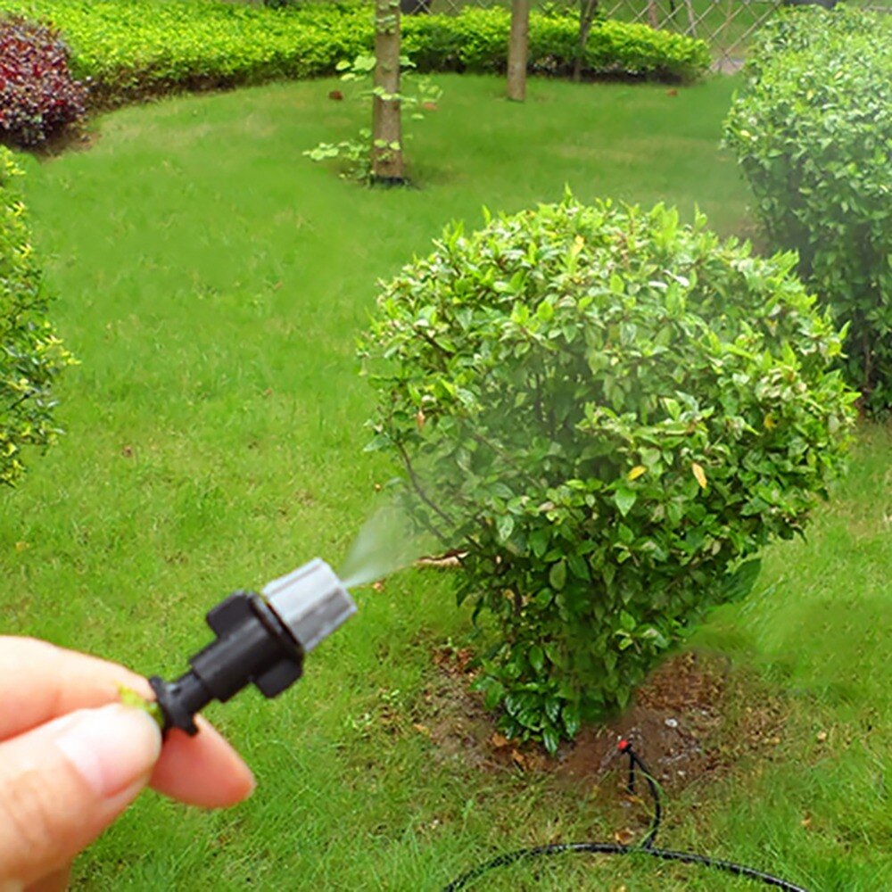 Greenhouse Sprayer 6 mm Interface Gray Atomizing nozzle Agriculture Irrigation system Misting nozzle Garden Water spray 500 Pcs