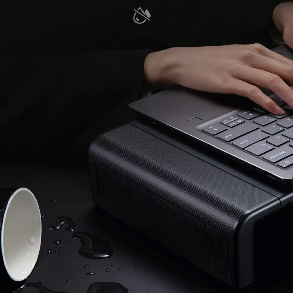 Aluminum Monitor Stand Riser Computer with Drawer Desktop Holder Bracket Organizer for iMac/ MacBook Keyboard Mouse Desk Storage