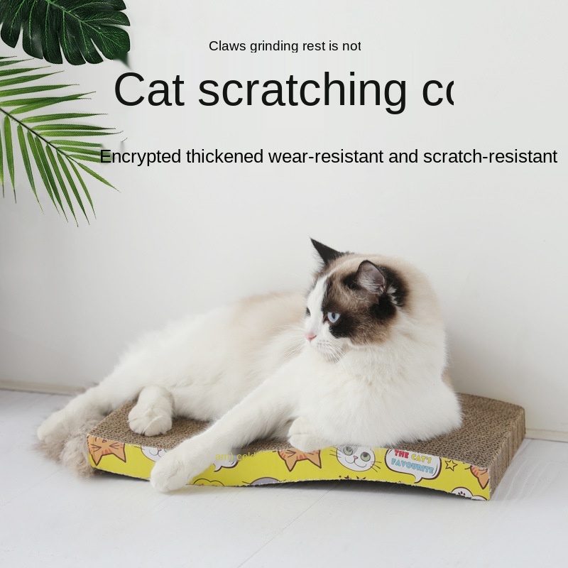 Cat Scraper Wearable Toy Cat Scratcher Cardboard Scraper for Cats Katten Scratch Board Scratching Post Claw Grinder Pet Products