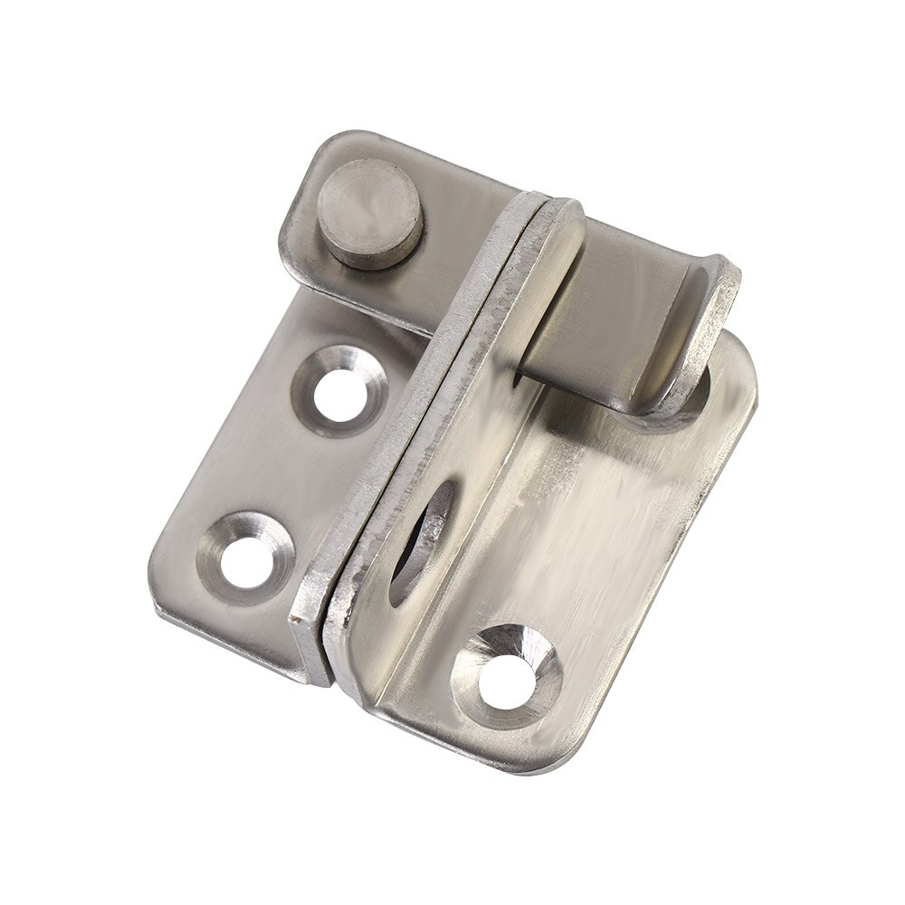 Turn On Left / Right Simple Bolt Anti-theft Security Door Thick Stainless Steel Thicken Bolt Locker Lock Hasp