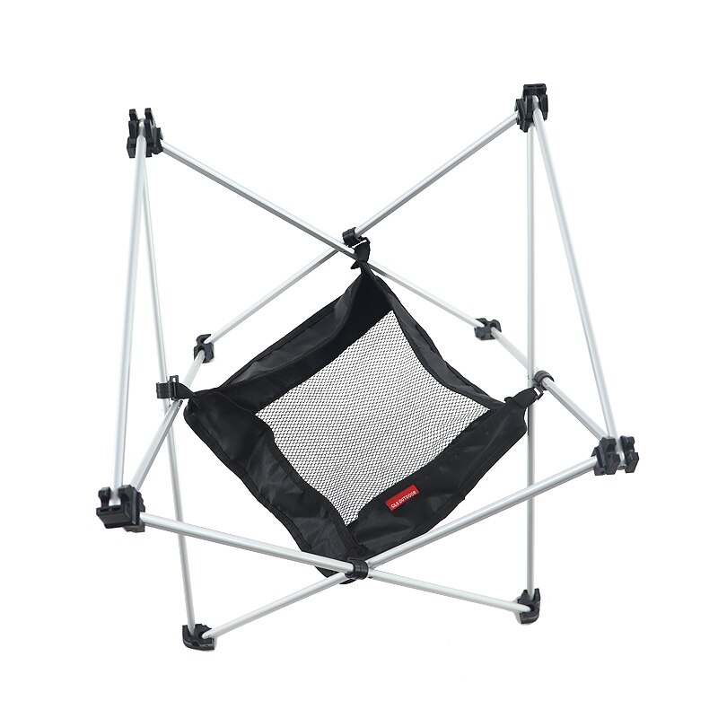 Folding Table Portable Picnic Camping Table with Carry Bag Aluminum Wood Grain Table for Outdoor & Indoor