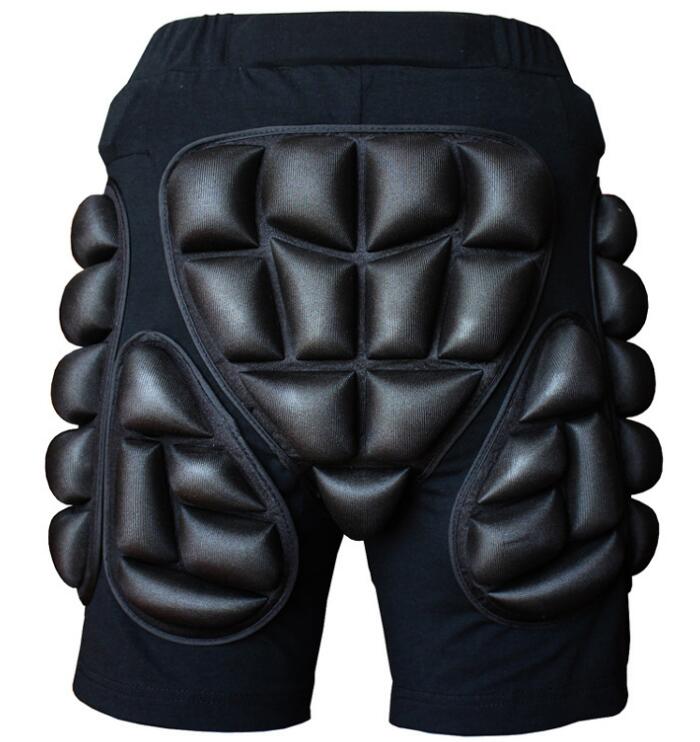 SOARED 2.5CM Men Women Protective Hip Butt Pad Ski Skate Snowboard Skating Skiing Protection Resistance Roller Padded Prote: M