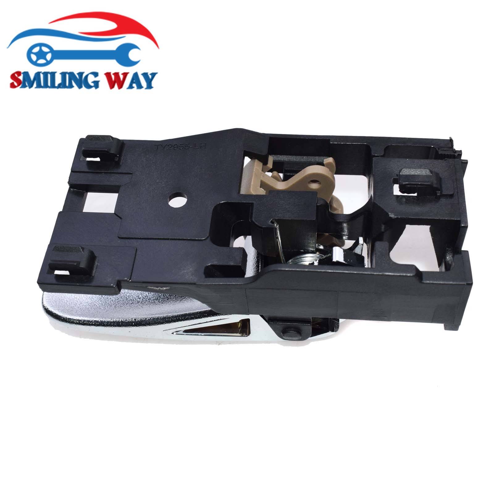 Maçaneta interna da porta dianteira, sorriso, direito e esquerdo para toyota avalon 3.0l 2000 2001 2002 2003 2004 oe #69205ac010