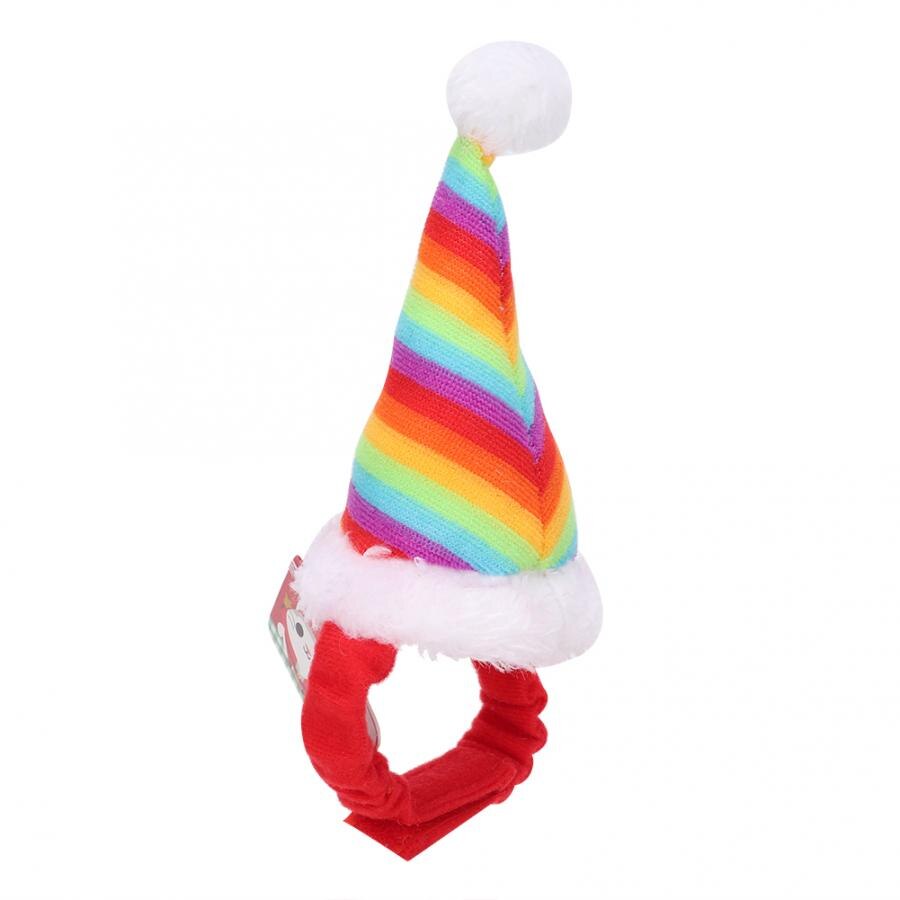 Dressing Up Cute Colorful Pet Guinea Pig Small Animal Christmas Hat Hamster Costume Dress Up Cat Party Costume Suit: Default Title