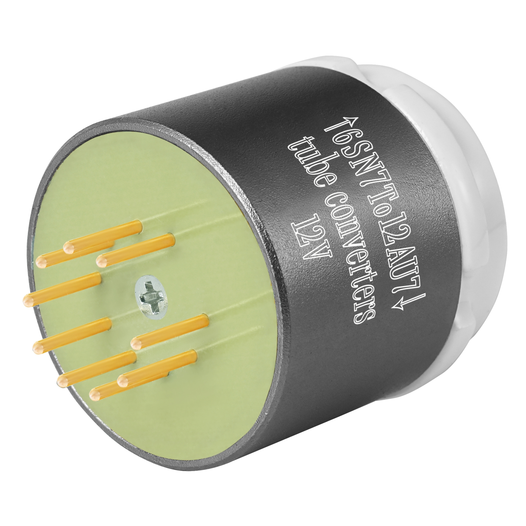 6SN7 CV181 a ECC83 12AX7 ECC82 12AU7 ECC81 12AT7 7025 CV4003 CV4004 5751 Adaptador de enchufe de conversión de amplificador de tubo de vacío 6,3 V o 12,6 V