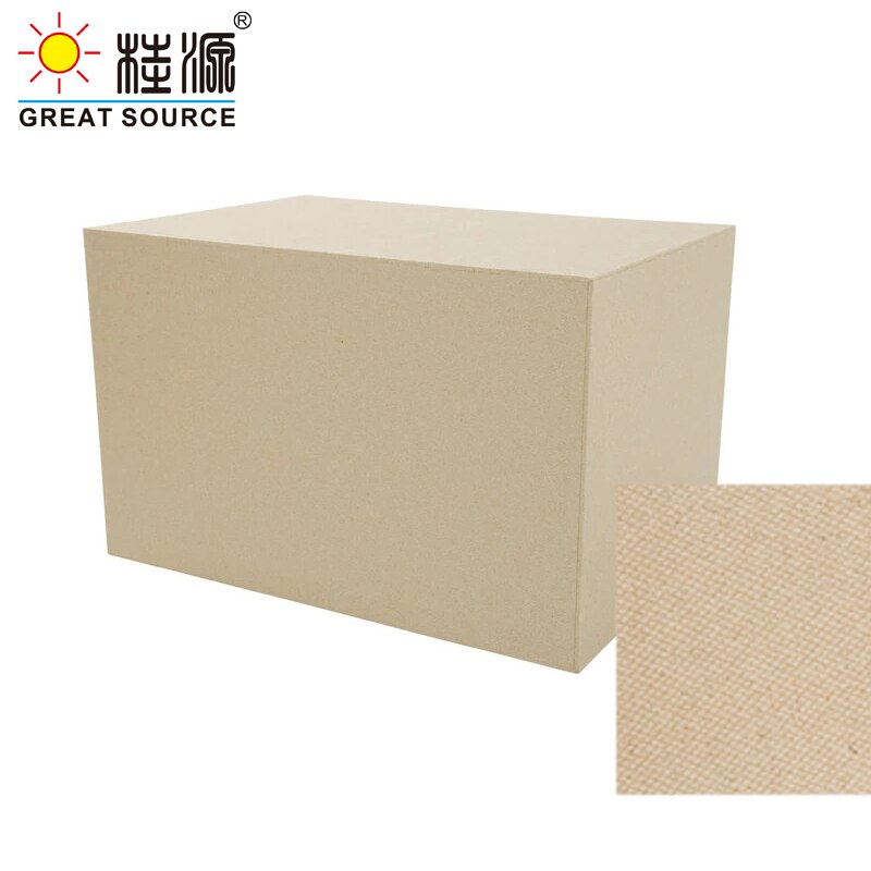 3 Lagen Kast Cardboads Bureau Top Organizer Home Storage 3 Laden Kast Beige Faux Linnen Natrual Hout Papier (2 Stuks)