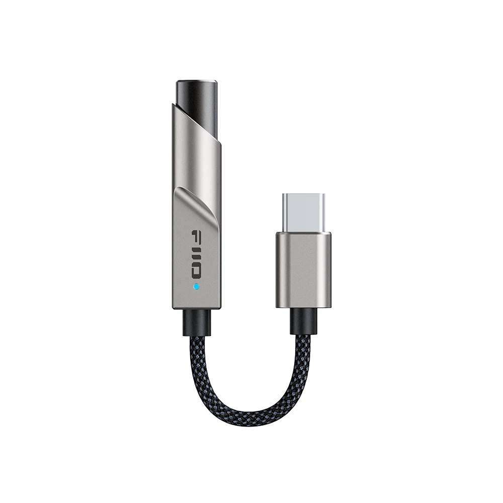 FiiO JadeAudio KA11 USB DAC AMP Audio de alta resolución tipo C a adaptador de 3,5 mm USB Dongle DAD256 hidiza: Gris