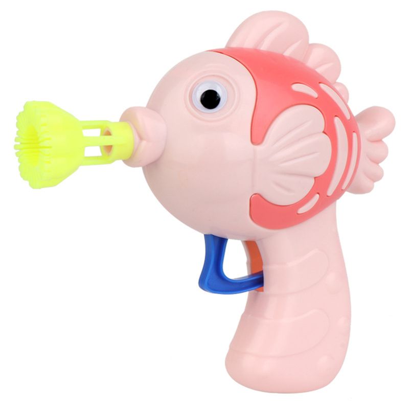 Leuke Vis Zeep Water Bubble Bubble Blower Machine Speelgoed Voor Kids Kinderen Manu T5EC