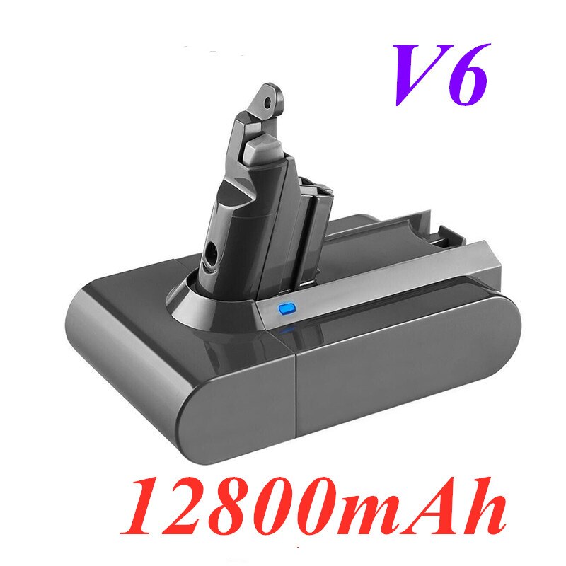 2020s 98000mAh 21.6V 6.8Ah Li-ion Battery for Dyson V6 DC58 DC59 DC61 DC62 DC74 SV09 SV07 SV03 965874-02 Vacuum Cleaner Battery: 12800mAh