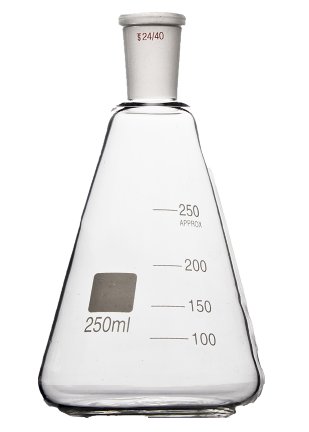 500ml 24/40 Glass Distillation Apparatus W/250ml Erlenmeyer Flask Vacuum Device
