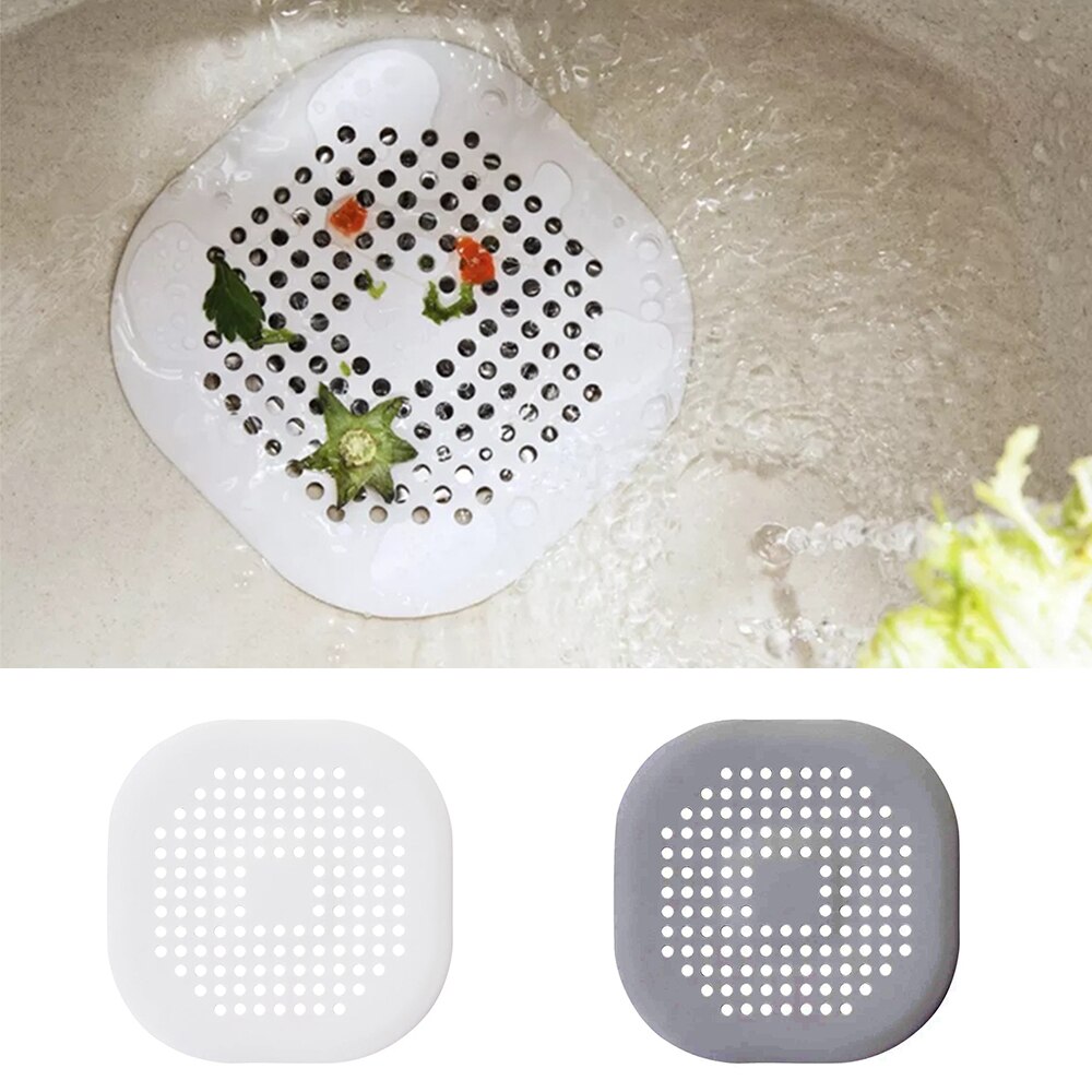 évier égout filtre sol Drain crépine eau cheveux bouchon receveur douche couverture cuisine salle de bains Anti colmatage outil