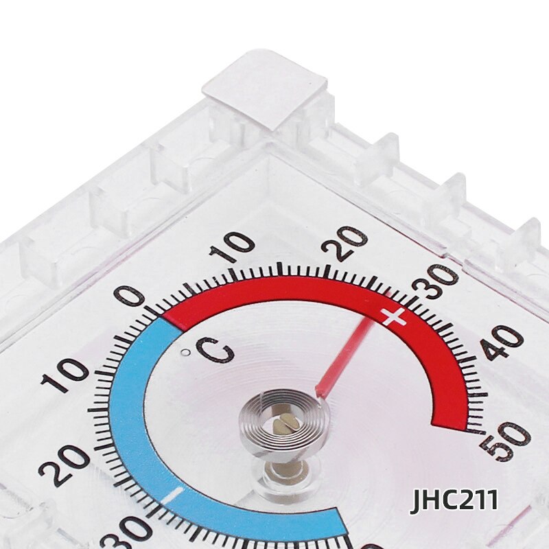 Dial Thermometer Indoor Outdoor Window Wall Temperature Gauge for Greenhouse Garden Home Temperature Monitor for household