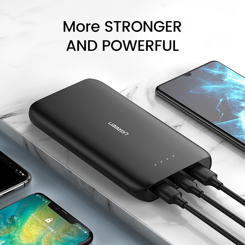 Ugreen Power Bank 20000 Mah Externe Mobiele Lader Draagbare Snelle Telefoon Oplader Voor S10 HuaweiP30 Pro Pd 3.0 Poverbank