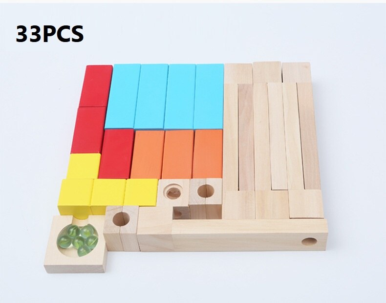 33pcs/set 54pcs/set Wooden: 33PCS