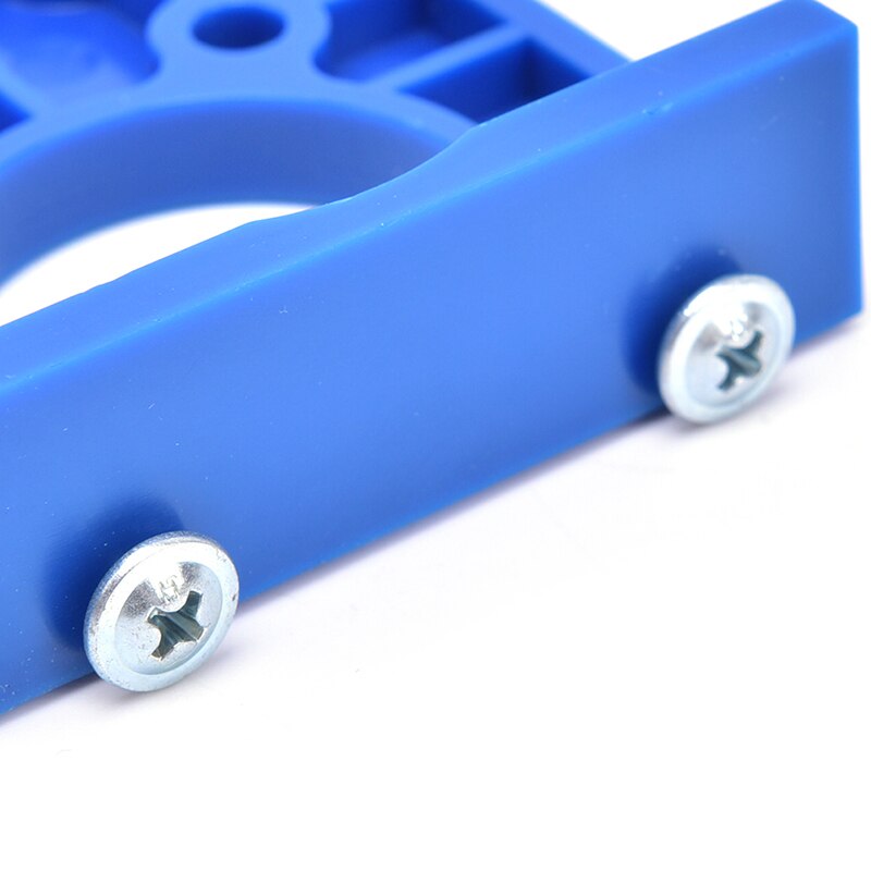 DIY Door Locator Accurate Woodworking Mounting Hinge Drilling Jig Guide Bit 35mm