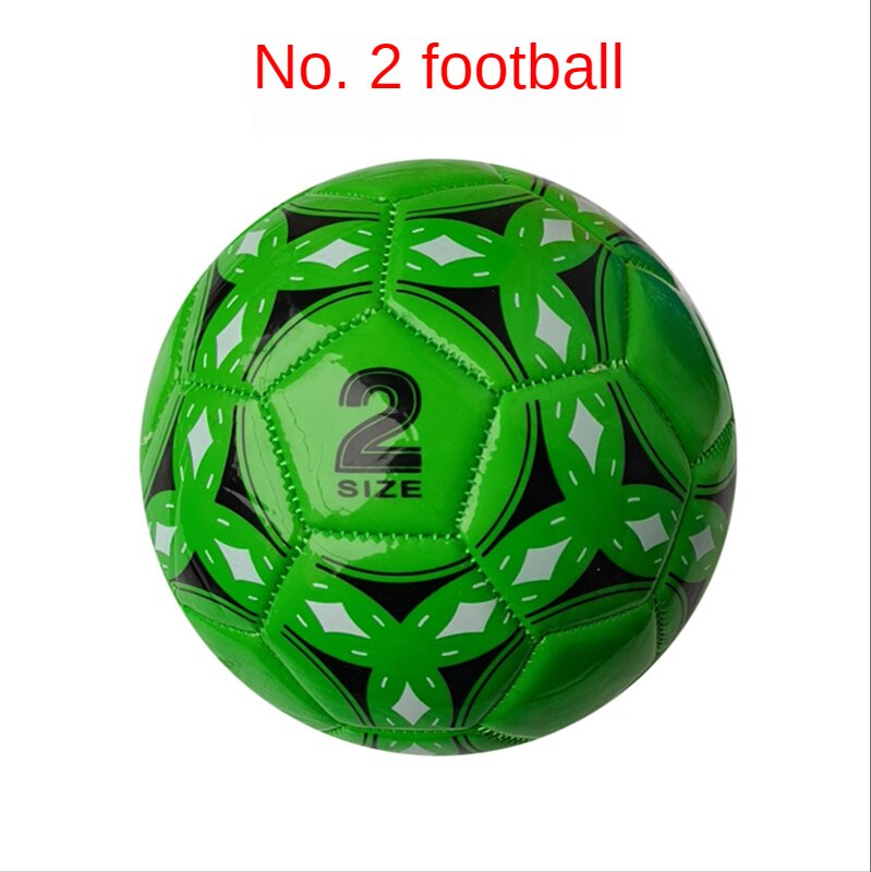 Size 2/3/4/5 PU Football Adult Primary and Middle School Students Competition Training Rubber Football Children Football Toy: No. 2 football 3