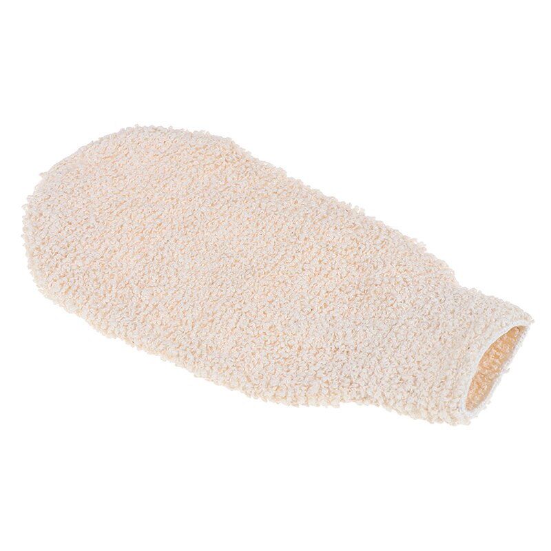 1pc ryg bruser skrubber hamp kropsrens håndklæde svampe badehandsker eksfolierende hud vask skum håndklæde massage