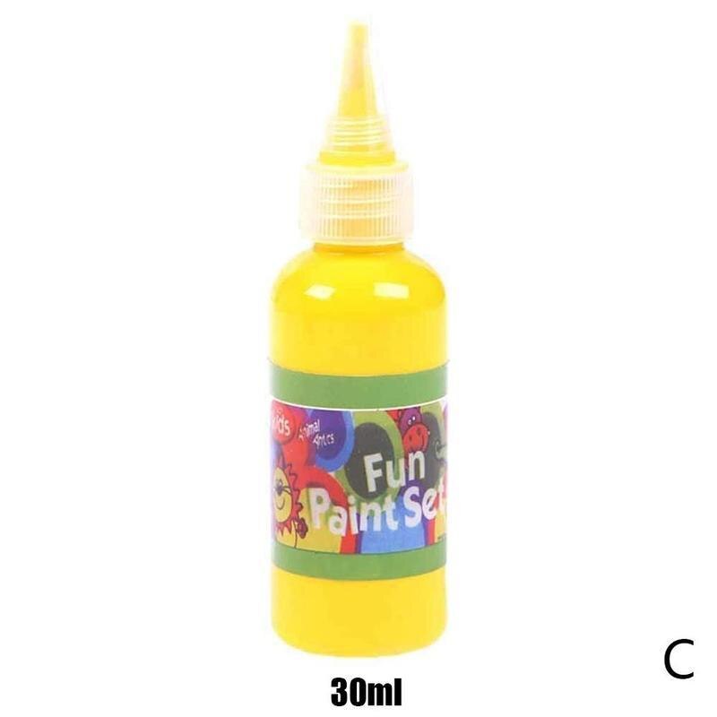 30ml Lavabile Pittura con le Dita Pigmento Liquido Disegno Giocattolo FAI DA TE Pittura con le Dita Mestiere Handmade del Pigmento Colorante Additivi Per Il FAI DA TE Slimes: C
