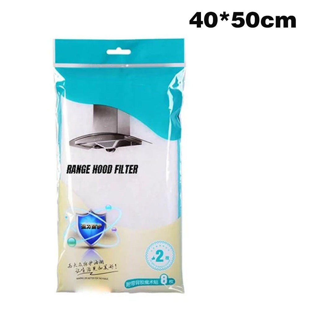 1/2 Pack Range Hood Protector Non-Woven Fabric Filter Effectively Absorb Fumes Oil Kitchen Supplies Best Price