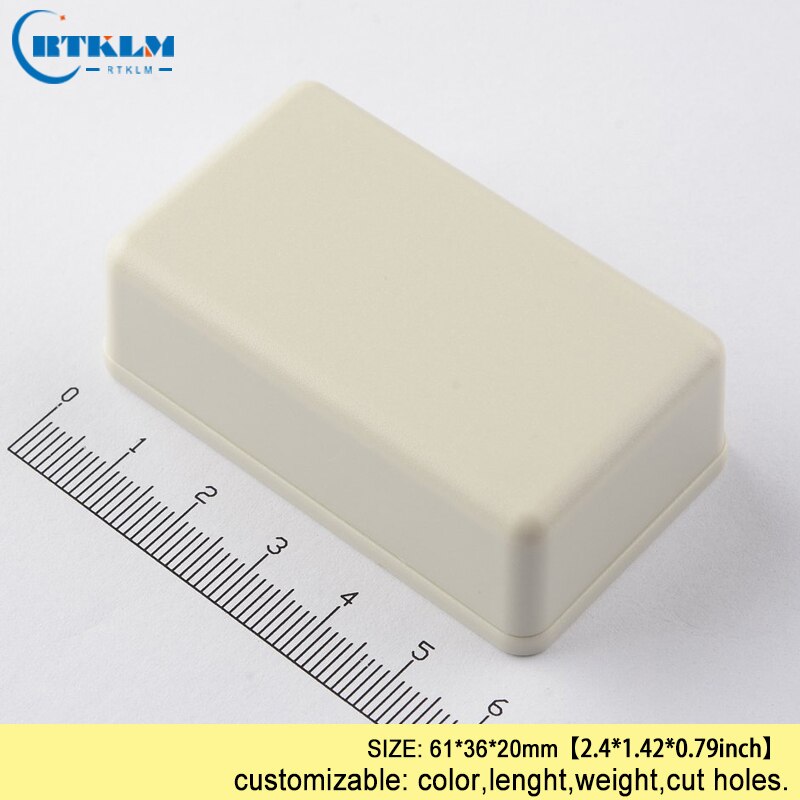 ABS Plastic Enclosures Electronic Junction Box Instrument Case DIY Plastic Project Speaker Electric Box 61*36*20mm