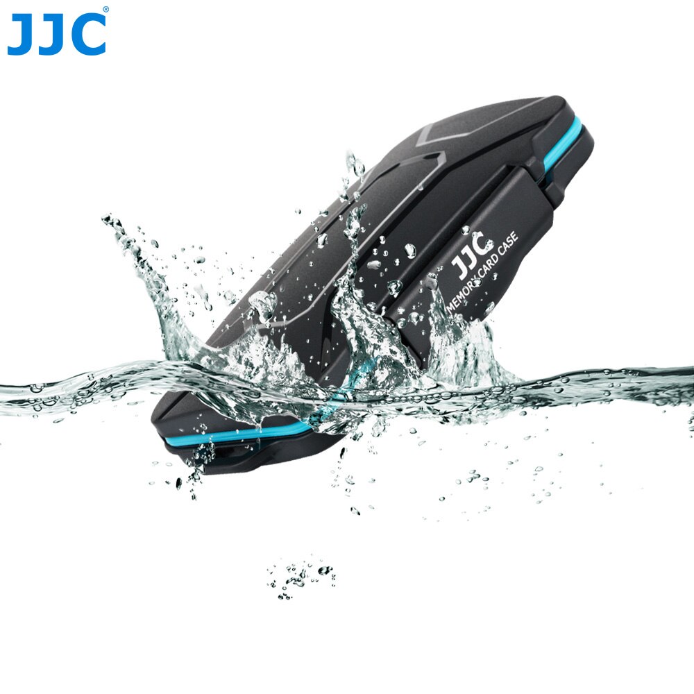 JJC-lector de tarjetas USB 3,0, caja de almacenamiento para 7 SD, SDXC, SDHC, 16 MSD, Micro SD, TF 2, Micro SIM 2, Nano SIM