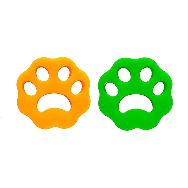 1/2pcs Pet Hair Remover Washing Machine Hair Remover Reusable Cat Dog Fur Lint Hair Remover Clothes Dryer Cleaning Laundry Tools: F