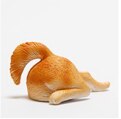 Cartoon 3D bust animal refrigerator stick magnet stick resin handicraft: dog butt