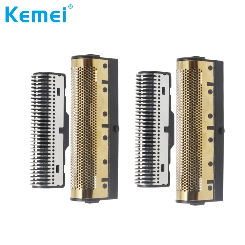 Replacement Blade Set For Kemei KM Hair Clipper Blade Barber Cutter Head For Electric Hair Trimmer Cutting