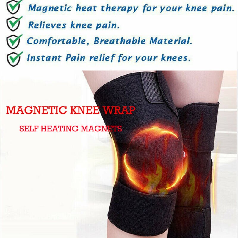 Zelfopwarming Toermalijn Knie Wrap Magnetische Thermische Therapie Artritis Suport Riem Brace Protector