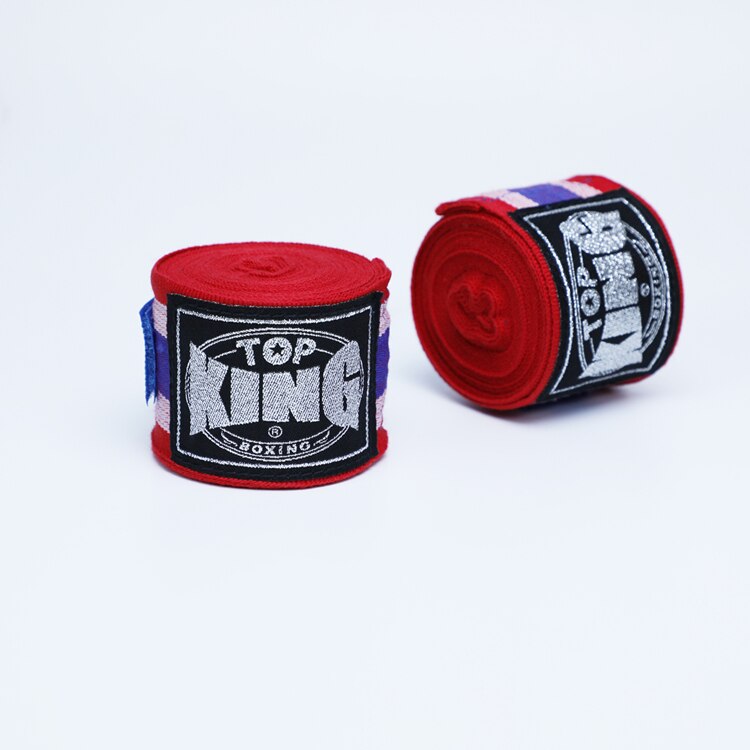 Topp king boksing håndomslag 5m semi stretch: Stripe
