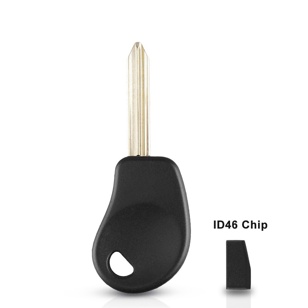Dandkey Transponder ID46 Chip Car Key Shell Case For Citroen C5 C6 Picasso Saxo Jumpy Despatch SX9 Blade Blank Key Cover: With ID46 Chip