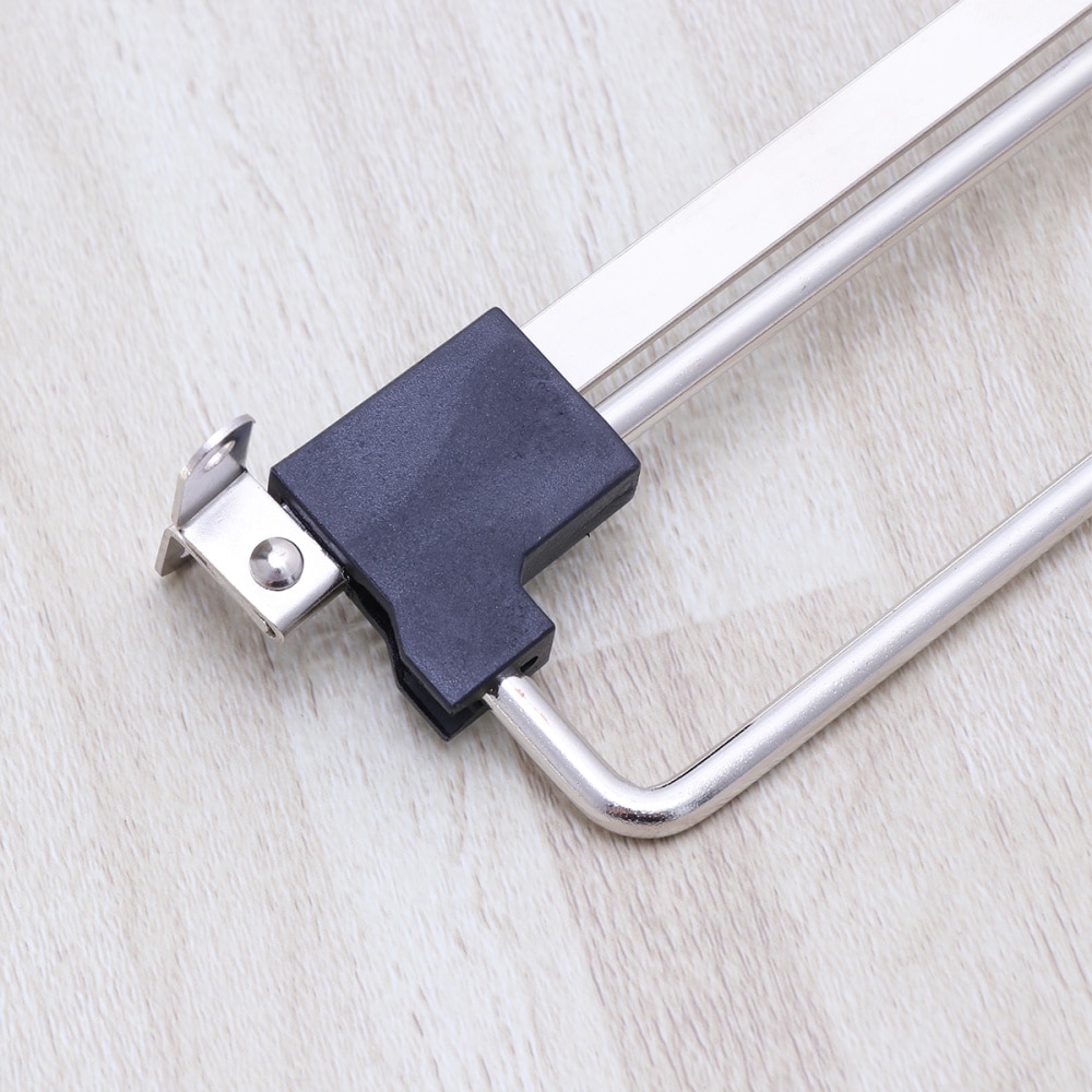 Carril de armario retráctil de acero inoxidable percha de ropa percheros de toalla Barra del armario (tipo simplificado, Plata)