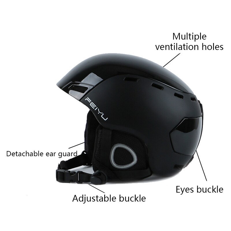 Erwachsene Ski helm Integral Geformten sport ausrüstung, stilvolle und stilvolle, männer und frauen M/L MJ