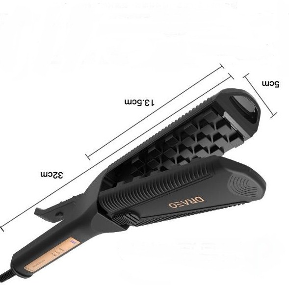 Hair Volumizing Iron Flat Iron Crimper Fluffy Hair Straightener Suitable for Long Short Hair Styling Tools