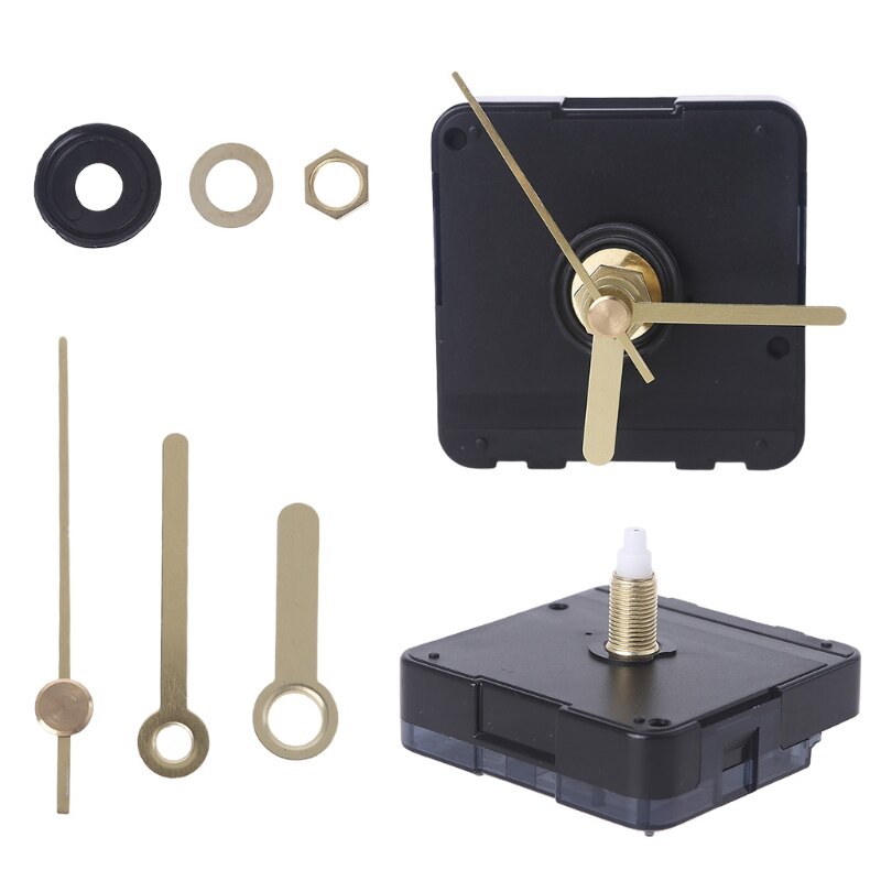 Quartz DIY Wall Clock Movement Mechanism Hands Battery Operated DIY Repair Tool