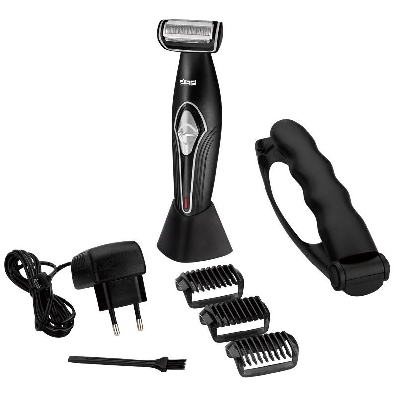 Afeitadora eléctrica para espalda y cuerpo, afeitadora corporal, afeitado de cara, maquinilla de afeitar eléctrica, recortadora de barba para hombres
