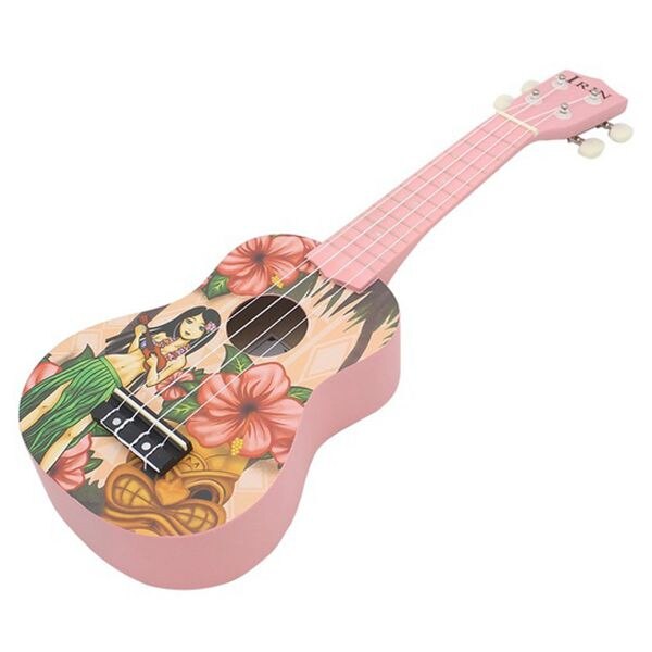 Winzz Sopraan Ukelele Starter Kit voor Beginners, met Tas, Clip-on Tuner, Extra Snaren, Riem, Plectron, Gripplankstickers, Acordkaart, Polijstdoek 21 Sopran (Paars
