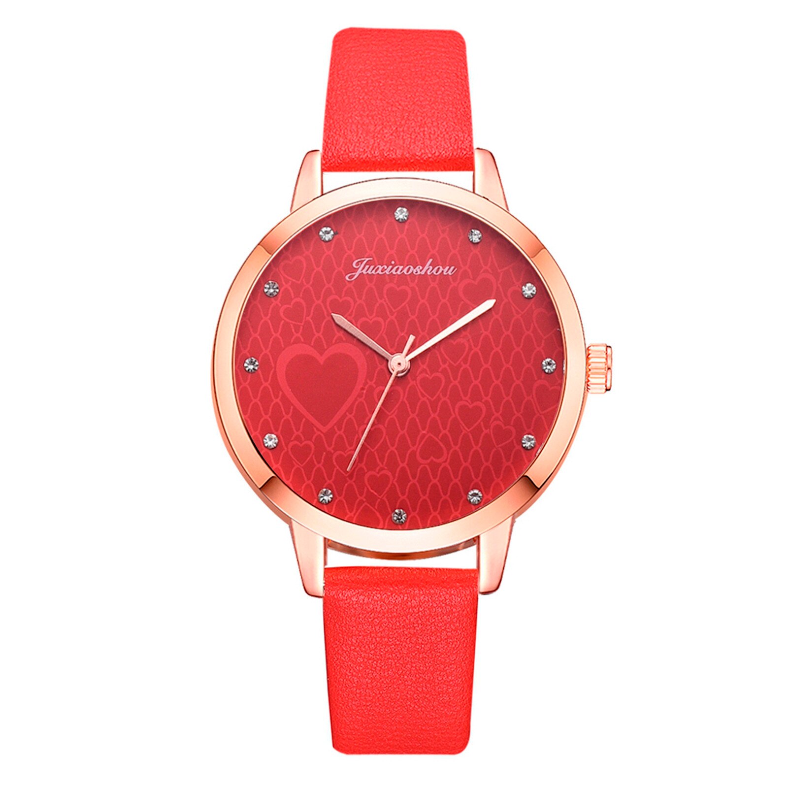 Luxe Horloges Voor Vrouwen Klok Vrouwen Quartz Plastic Lederen Band Analoge Vrouwelijke Horloge Horloge Vrouw Mode: A
