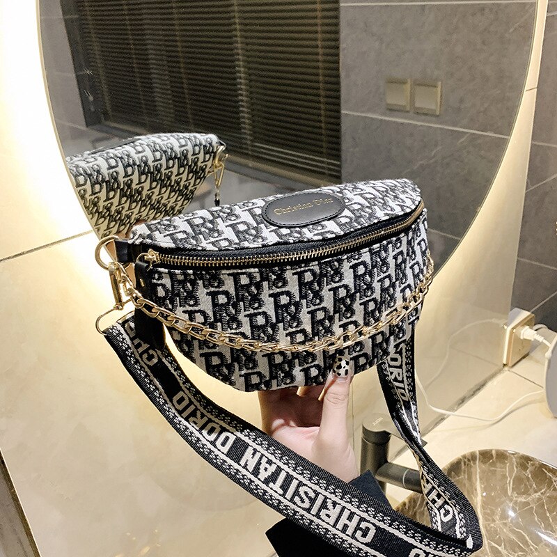 Frauen Tasche Sommer Neue frauen Schulter Crossbody Nische Alle-Passenden Breiten Schulter Gurt Brust Tasche taille Tasche Taschen